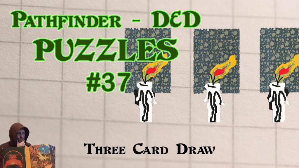 Pathfinder D&D Puzzles #37 - Three Card Draw