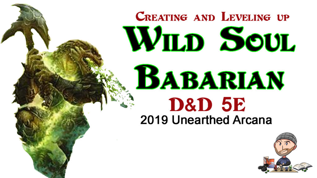 Wild Soul Barbarian Character Build