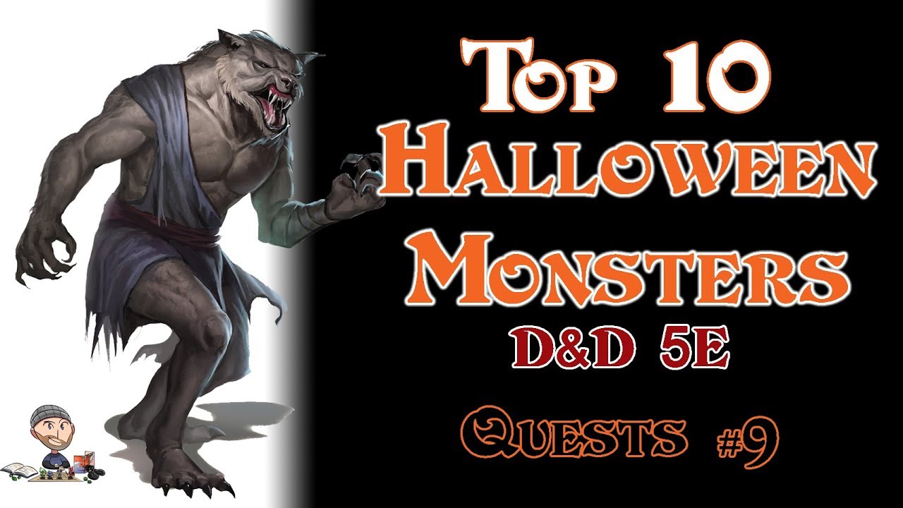 Top 10 Halloween Monsters for D&D