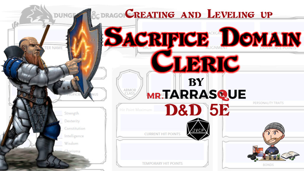 Sacrifice Domain Cleric 5E Build - DMs Guild