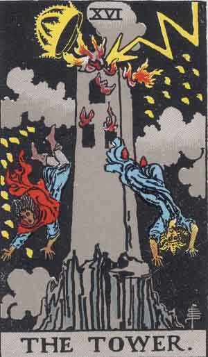 Tarot Card - The Tower