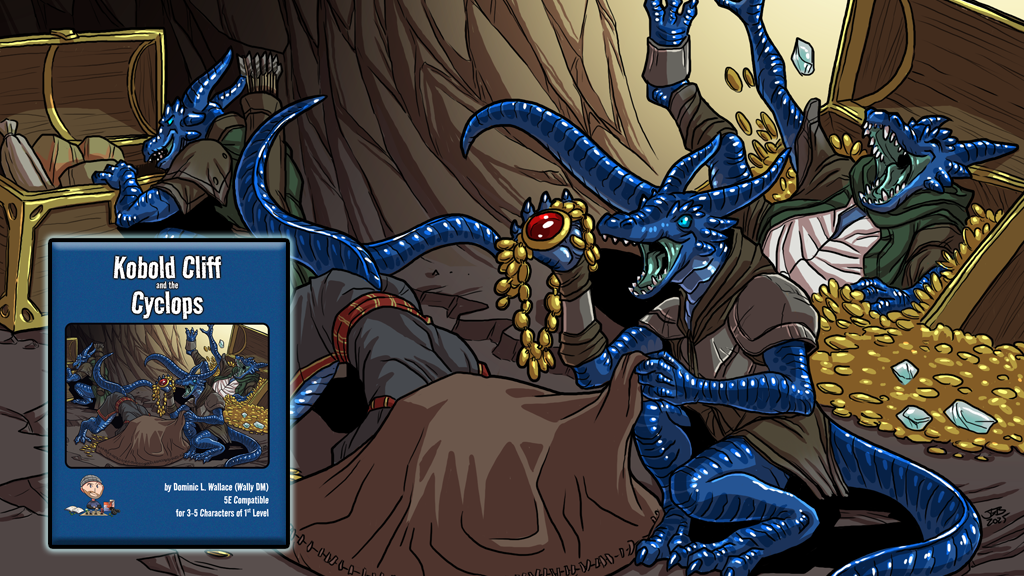 Kobold Cliff and the Cyclops Kickstarter